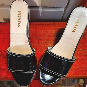 Authentic Prada Sandals/Heels.